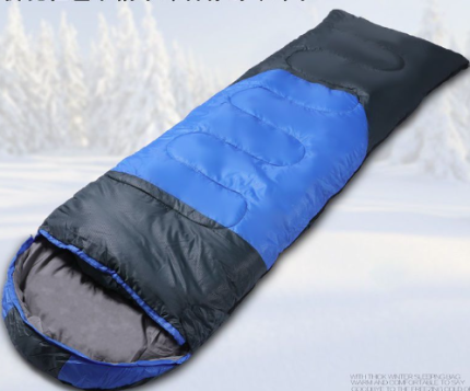 Insulated Sleeping Bag - Thickened for Winter, Adult Size for Outdoor Camping, Office Naps & Wilderness Use
