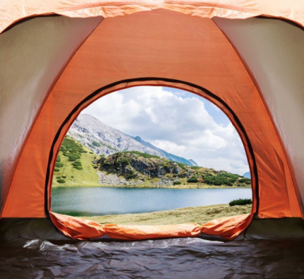 Automatic Pop-Up Camping Tent - 1/2 Person Waterproof Sun Protection Insect-Proof for Indoor Outdoor Use (Adults & Kids)