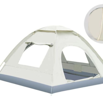 Portable Automatic Pop-Up Tent - Family & Kids Friendly, Sun Protection for Outdoor Camping, Beach, Park & Indoor Use